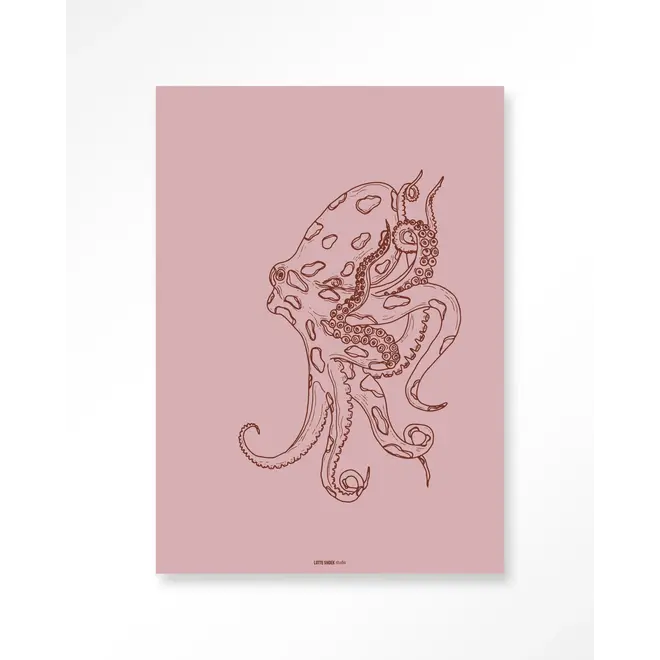 Urban Cotton Wandkleed Polypus
