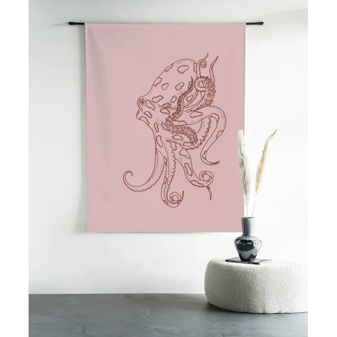Urban Cotton Wandkleed Polypus