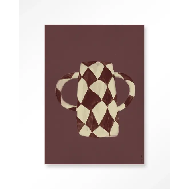 Urban Cotton Wandkleed Vivid Vase 07