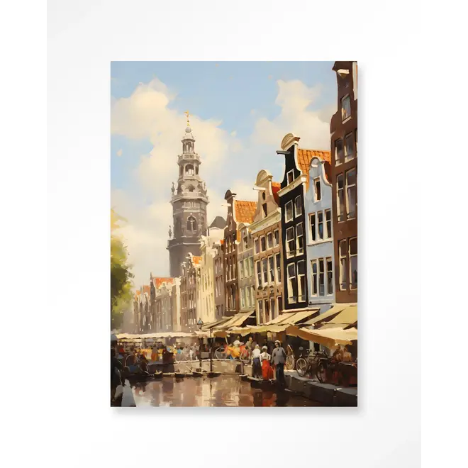 Urban Cotton Wandkleed Amsterdam
