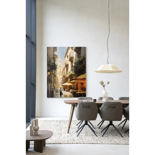 Urban Cotton Wandkleed Barcelona