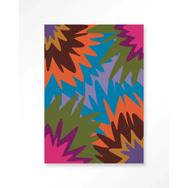 Urban Cotton Wandkleed Fireworks