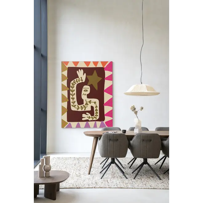 Urban Cotton Wandkleed Wave