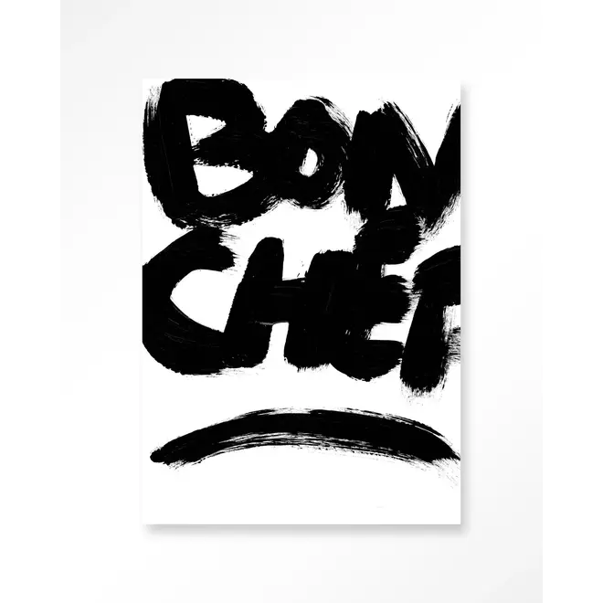 Urban Cotton Wandkleed Bon Chef