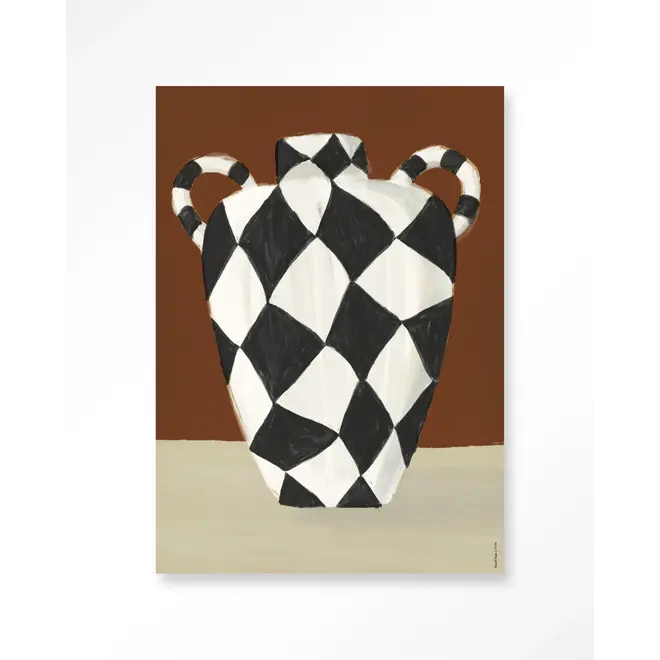Urban Cotton Wandkleed Vivid Vase 01