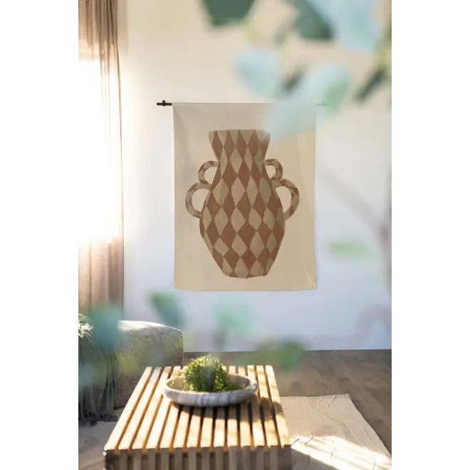 Urban Cotton Wandkleed Vivid Vase 08