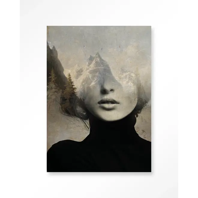 Urban Cotton Wandkleed Head In The Sky
