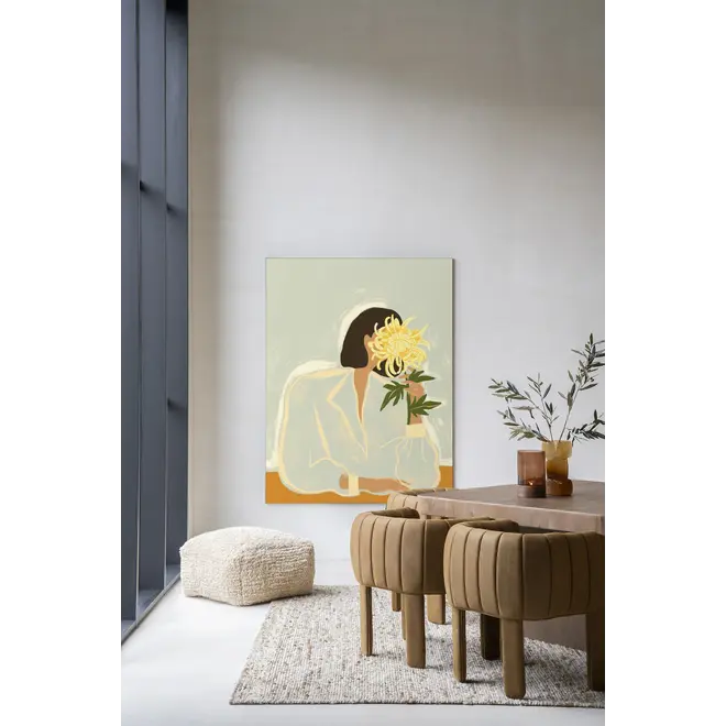 Urban Cotton Wandkleed The Chrysante Mum