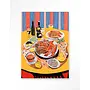 Urban Cotton Wandkleed Fruits de Mer