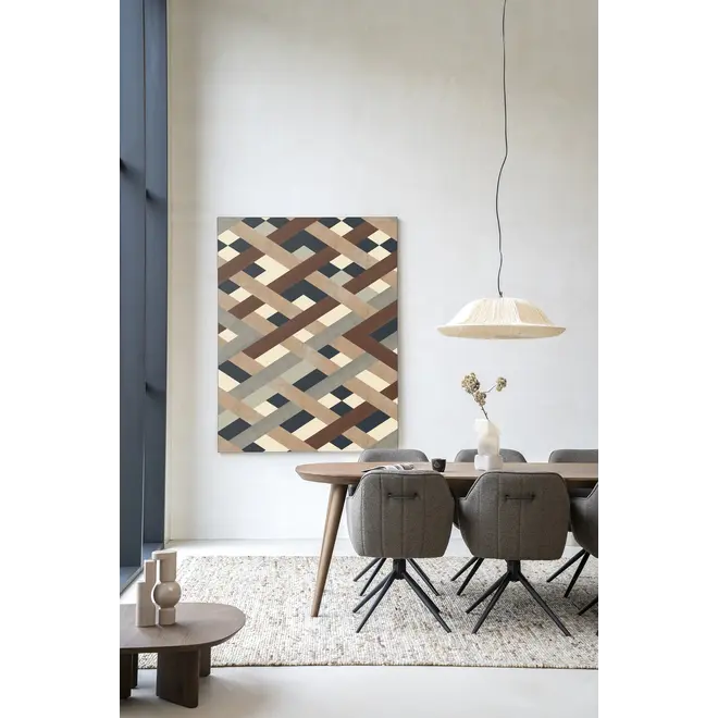 Urban Cotton Wandkleed Timber