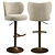 Barstoel Amely natural softweave swivel