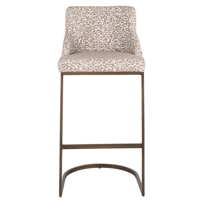 Barstoel Bolton natural geo (Set of 2)