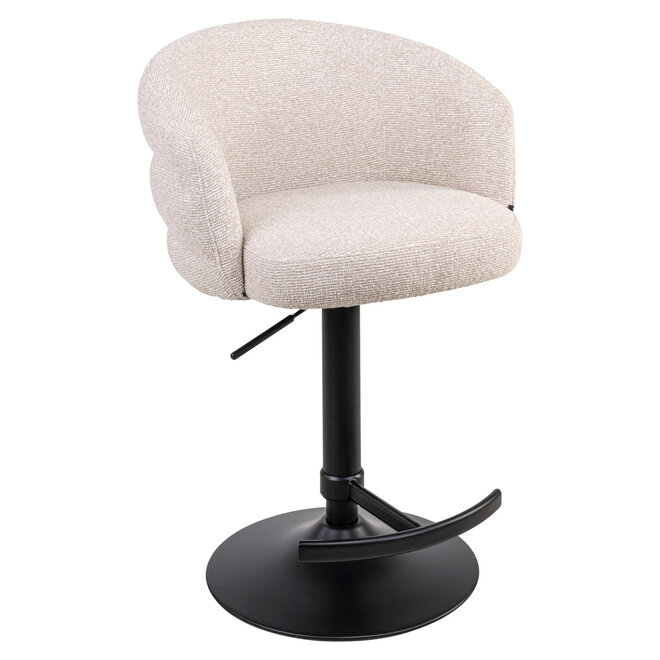 Barstoel Nikki biscotti swivel fire retardant