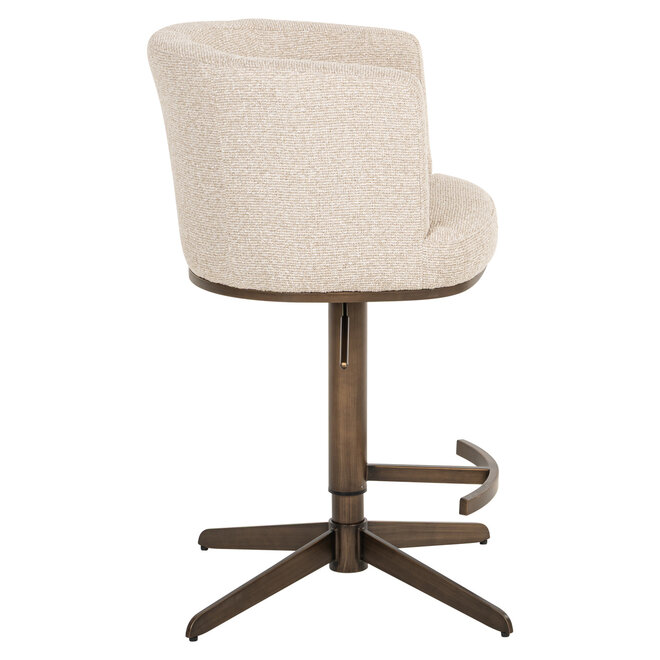 Barstoel Cheyenne biscotti swivel