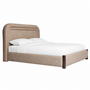 Bed Citadel sand tweed 160x200
