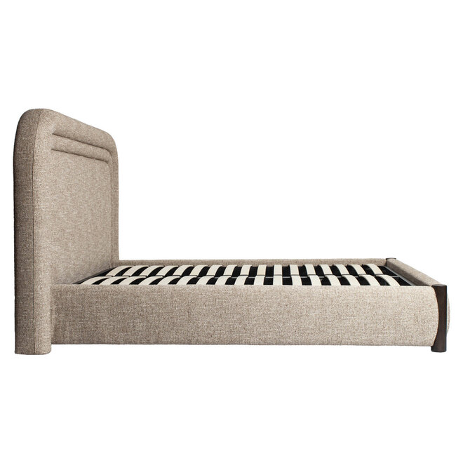 Bed Citadel sand tweed 160x200
