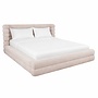 Bed Obidis natural linear 180x210 with storage