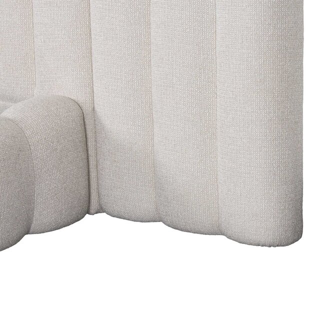 Bed Cupidon cream fancy 180x210 with storage