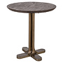 Bistrotafel Revelin dark brown 75Ø