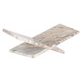 Boekenstandaards Belicia Blush beige