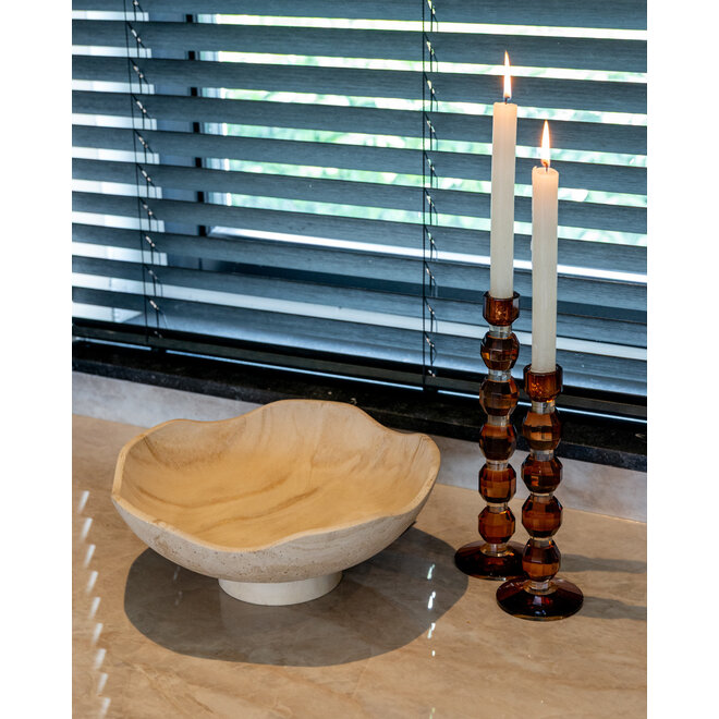 Schaal Meauve beige