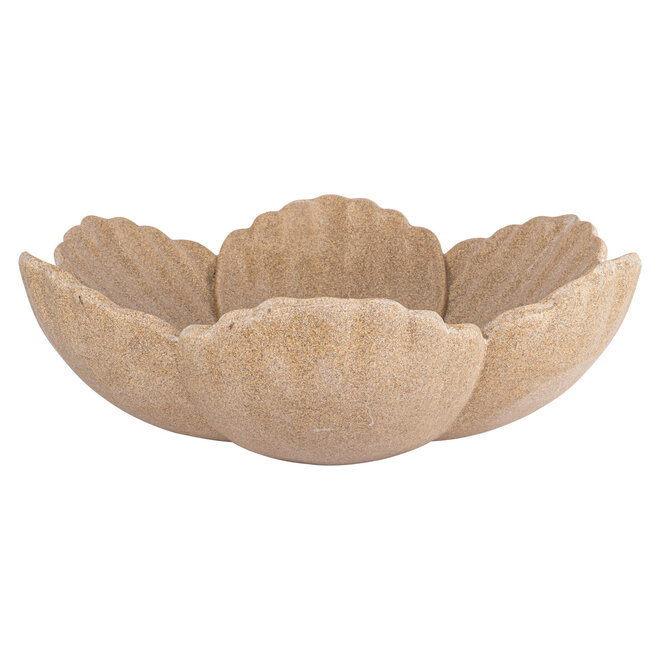Schaal Petal beige