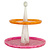 Taartplateau Posy pink/orange