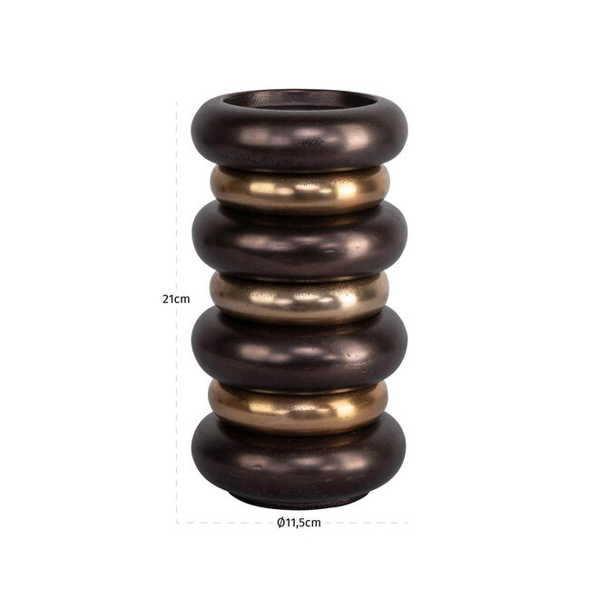 Kandelaar Eve bronze large