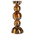 Kandelaar Jolita brown small