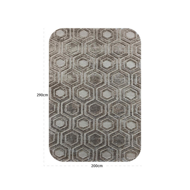 Vloerkleed Odin brown 200x290