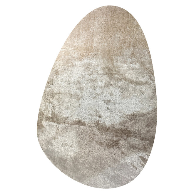 Vloerkleed Mats beige pebble 230x350