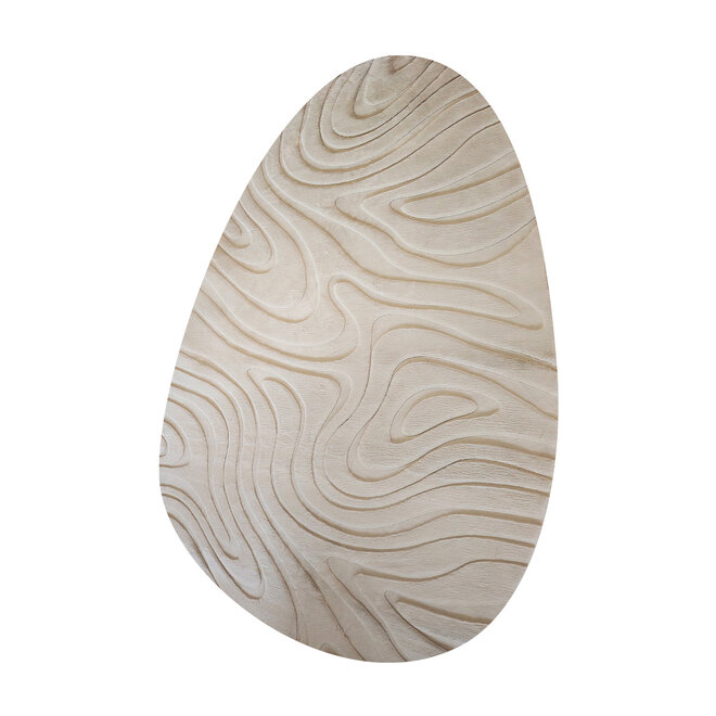 Vloerkleed Sverre beige pebble 230x350