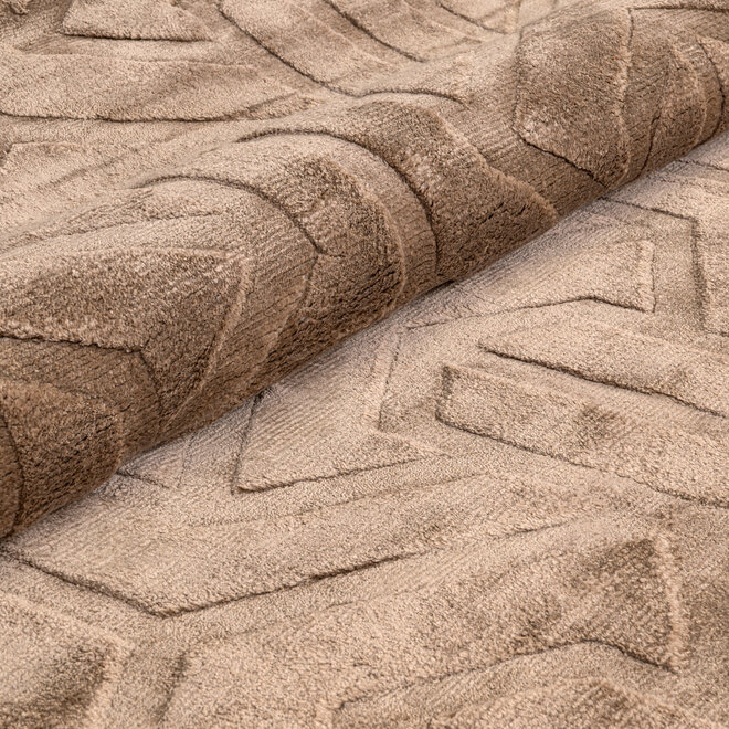 Vloerkleed Arles taupe 200x300
