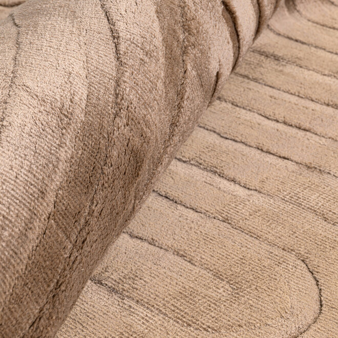 Vloerkleed Bayon taupe 200x300