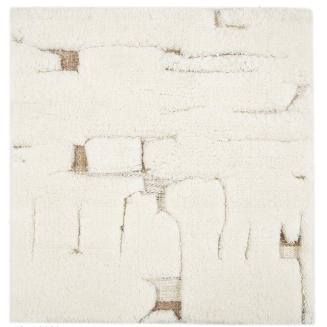 Vloerkleed Mehran white 300x400