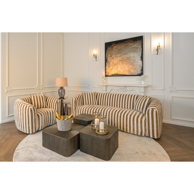 Vloerkleed Addison natural 260x260