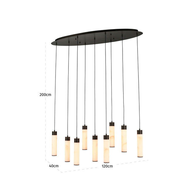 Hanglamp Chavine bronze