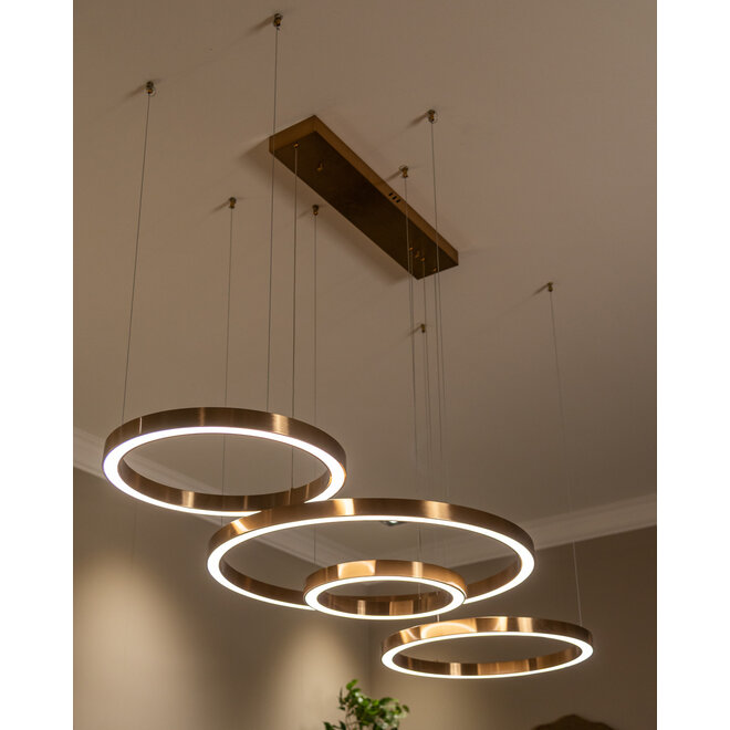 Hanglamp Lilou brushed gold