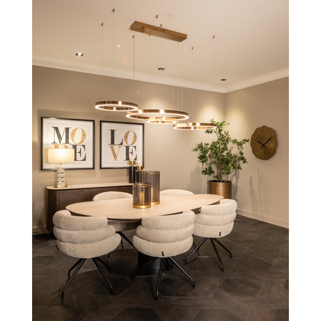 Hanglamp Lilou brushed gold