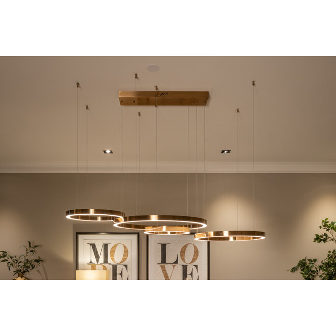 Hanglamp Lilou brushed gold