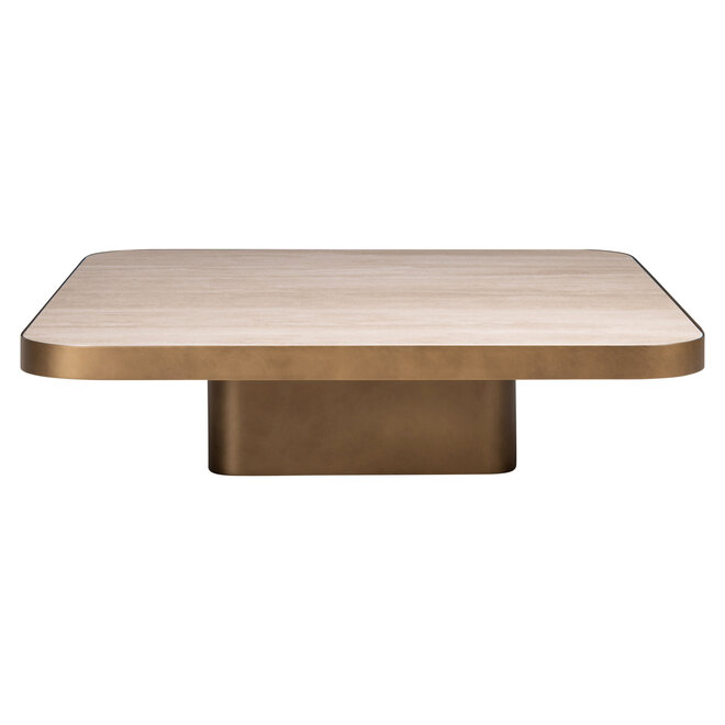 Salontafel Claridge beige 100x100 (cumulus)