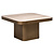 Salontafel Claridge beige 70x70 (cumulus)