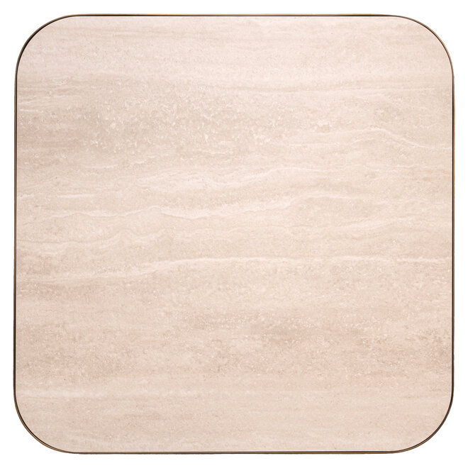 Salontafel Claridge beige 70x70 (cumulus)
