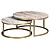 Salontafel Bottega Blush beige (Set of 2)