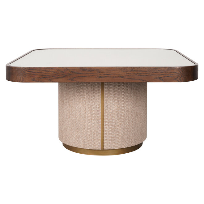 Salontafel Willox beige including glass (Set of 2)