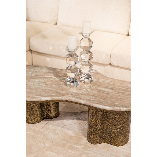 Salontafel Abandos brass antique