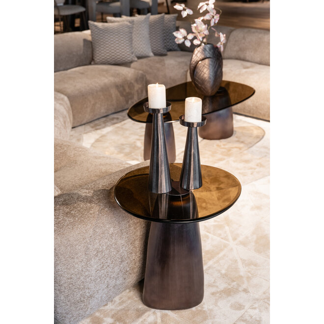 Salontafel Hayden bronze oval