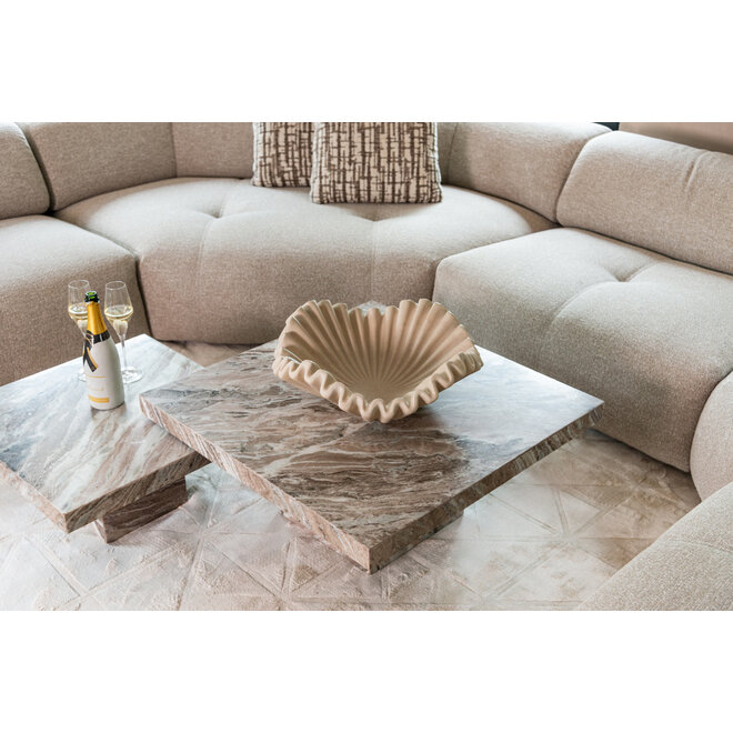 Salontafel Rashford Blush beige (Set of 2)