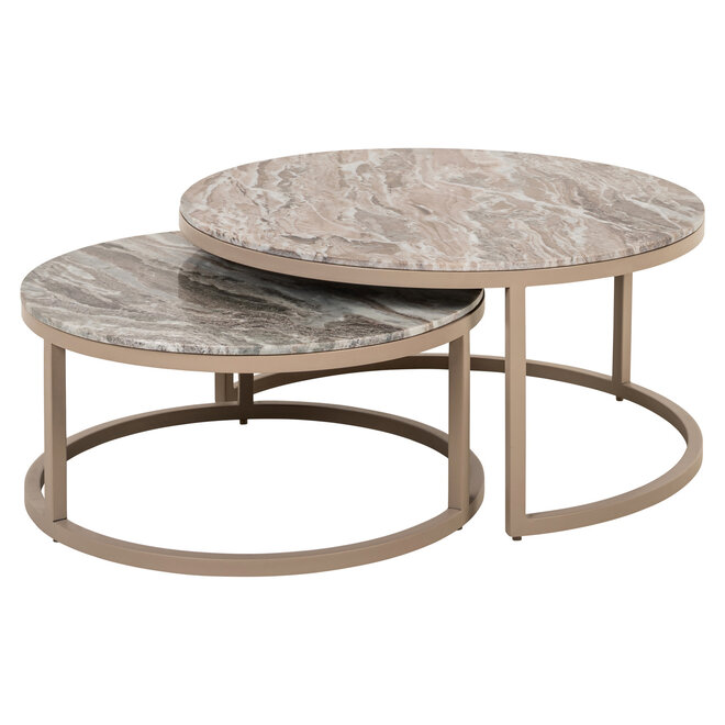 Salontafel Fairfax clay (Set of 2)