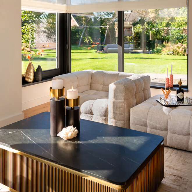 Salontafel Ironville gold